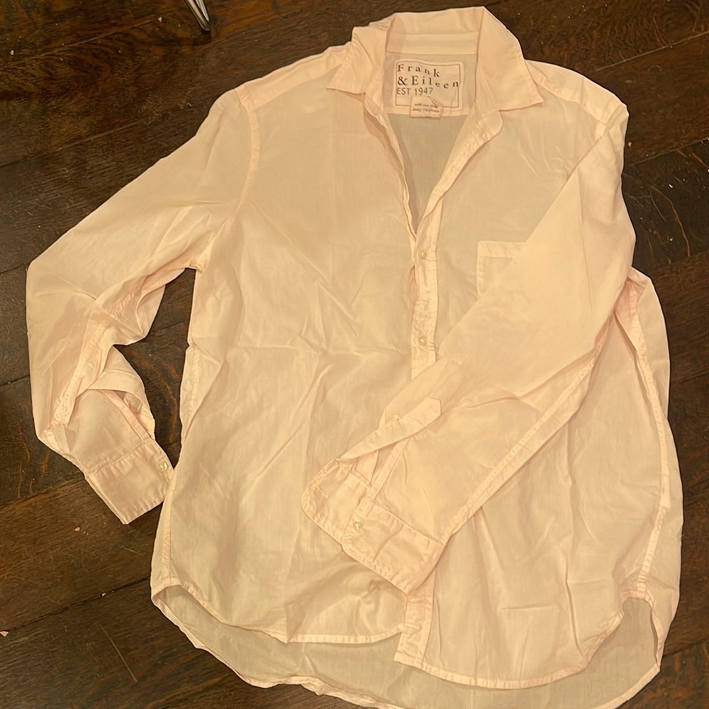 Frank & Eileen light pink button down